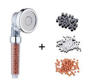 Pressurized Negative Ion Three-speed Shower Head