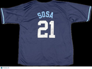 Sammy Sosa Signed Jersey BAS Chicago Cubs Autographed