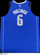 Kristaps Porzingis Signed Jersey PSA Dallas Mavericks Autographed
