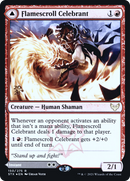 Flamescroll Celebrant // Revel in Silence (PRE-150S) - Strixhaven: School of Mages Promos Foil
