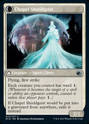 Chaplain of Alms // Chapel Shieldgeist (MID-013) - Innistrad: Midnight Hunt: (Double Faced Transform)