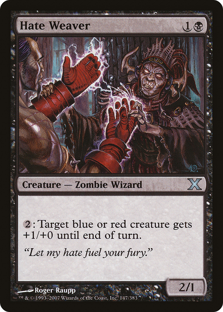 Hate Weaver (10E-147) - Tenth Edition Foil