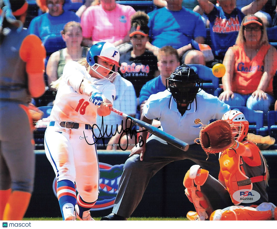 Andrew Lopez Florida Gators Signed 8x10 Photo PSA