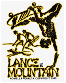 Powell Peralta Lance Mountain Future Primitive Bones Brigade Sticker
