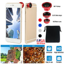 Phone Camera Lens Kit Magnetic 180¡Fisheye Lens 0.67xWide Angle 10X Macro Lens for iPhone X /8/7/6s Samsung Galaxy S10/S9