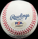 Framber Valdez Signed MLB Baseball PSA