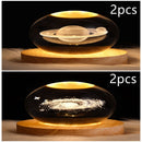 LED Galaxy Crystal Ball 3D Moon Lamp