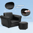 Kids Armrest Sofa with Ottoman