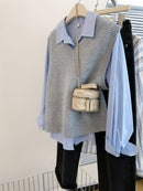 Non-pilling Knitted Vest For Women