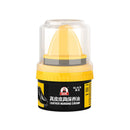 Leather Shoe Polish Sponge: Black, Brown, Natural, Colorless