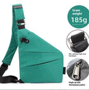 Men's Lightweight Nylon Crossbody Bag