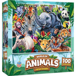 World of Animals - Safari Friends 100 Piece Jigsaw Puzzle