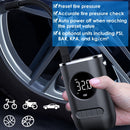 Car Tire Inflator Pump Portable Car Air Compressor Wireless Electric Air Pump 150 PSI with LED Light