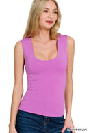 Zenana Double Layered Tank Top
