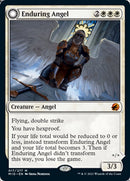 Enduring Angel // Angelic Enforcer (MID-017) - Innistrad: Midnight Hunt: (Double Faced Transform)
