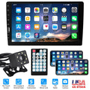 9in Car MP5 Stereo Player Touch Screen 1080P Wireless Car Radio FM USB AUX Back up Camera Mirror Link Remote Control