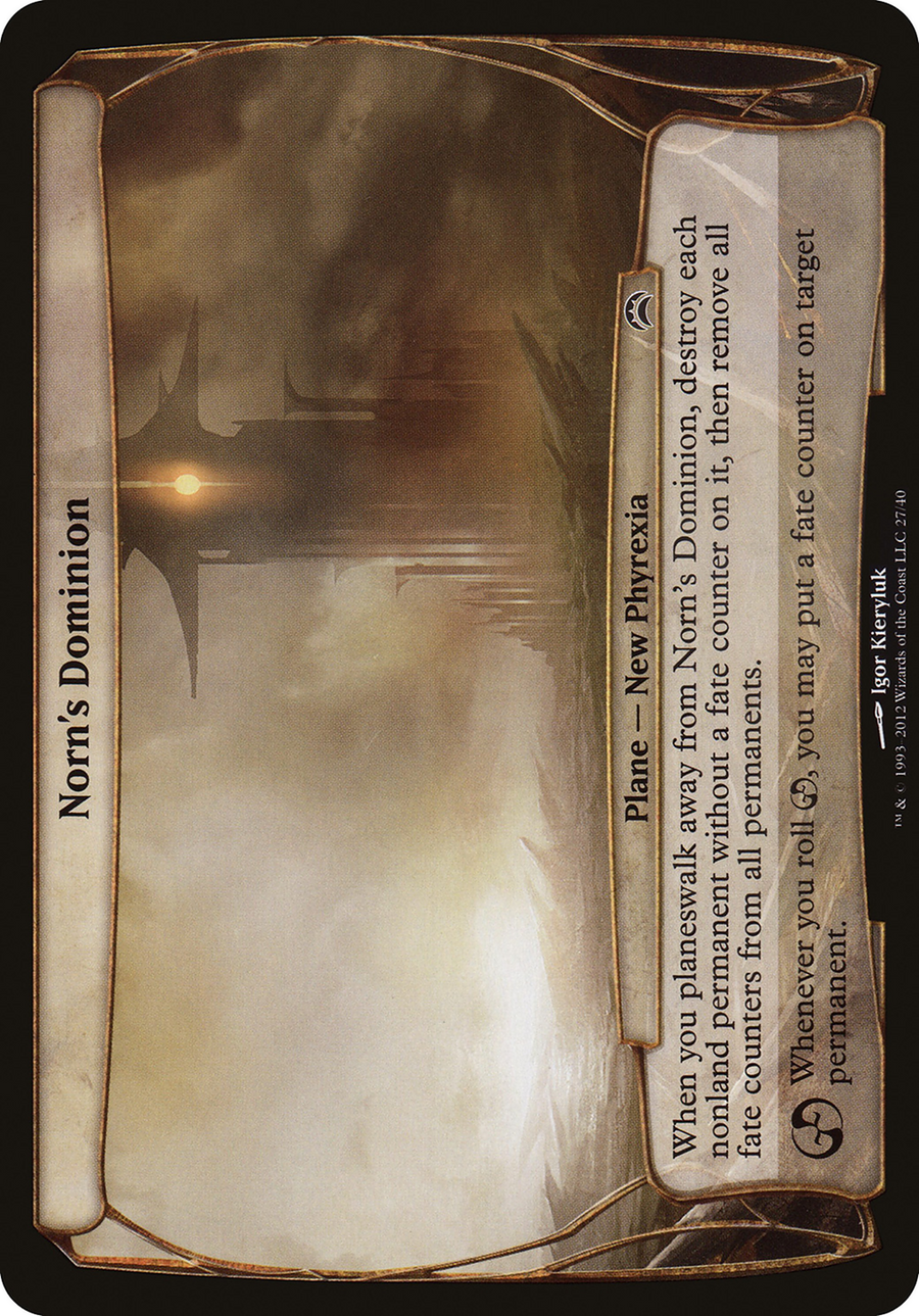 Norn's Dominion (OVER-027) - Planechase 2012 Planes