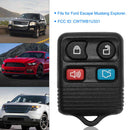 2 Keyless Entry Car Key Remote Key Fob Case Button Pad Replacement for Ford Escape Mustang Explorer CWTWB1U331