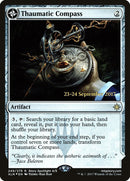 Thaumatic Compass // Spires of Orazca (PRE-249S) - Ixalan Promos: (compasslanddfc) Foil