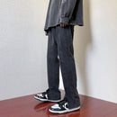 High-end Wide Leg Slimming Motorcycle Stitching Jeans