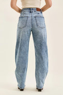 Judy Blue Full Size High Waist Marlow Arc Leg Jeans with Double Waistband Plus Size