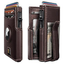 Multi-Card Short Metal Card Holder Mens Wallet