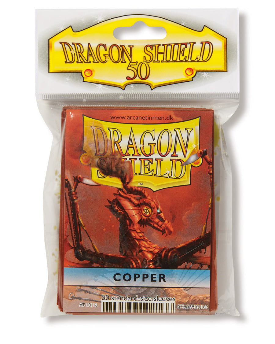 Dragon Shield: Standard 50ct Sleeves - Copper (Classic)