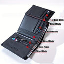Cowhide Mens Short Premium Feel Leather Wallet For Men