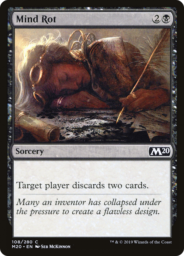 Mind Rot (M20-108) - Core Set 2020 Foil