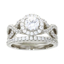 Cubic Zirconium CZ SS Bridal Sterling Silver