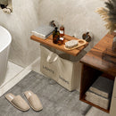 20 Inch Wall Mounted Teak Wood Folding Shower Bath Seat