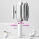 Self Cleaning Hair Brush One-key Airbag Massage