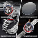 Multi-functional Student Men's Large Dial Waterproof Quartz Watch