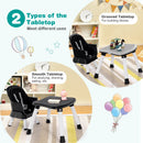 6-in-1 Convertible Baby High Chair with Adjustable Removable Tray
