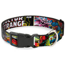 Plastic Clip Collar - Classic DOCTOR STRANGE Comic Book Title/4-Poses