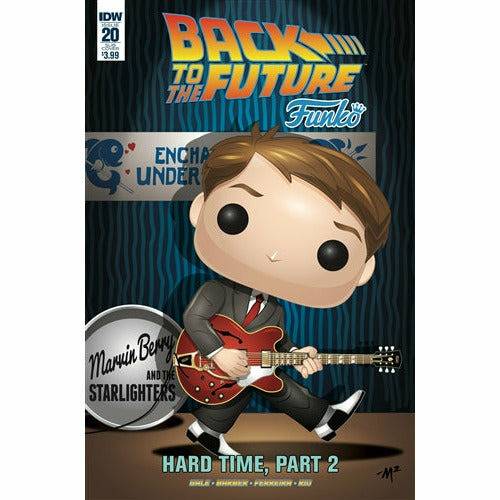 Back to the Future #20: Hard Time, Part 2 Comic [Funko Art Subscription Cover] Comic Book Back to the Future™ 
