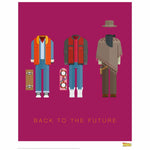 Back to the Future "Costume Artwork" Limited Edition Commemorative Print Art Print Back to the Future™ 