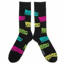 Back to the Future Men's Crew Straight Down Socks (Size 10-13) Socks Back to the Future™ 