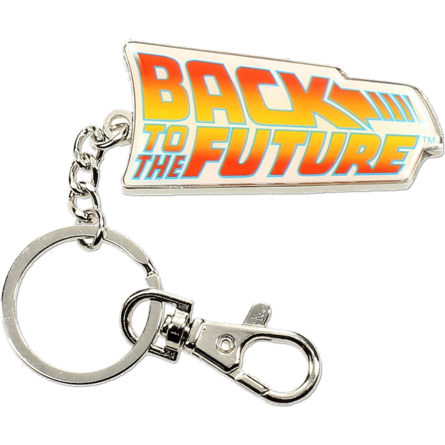 Back to the Future Movie Logo Metal Key Ring Keychain Back to the Future™ 