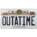 Back to the Future OUTATIME Tin Sign Prop Replica Back to the Future™ 