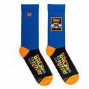 Back to the Future "Patch" Men's Crew Sideways Socks (Size 8-12) Socks Back to the Future™ 