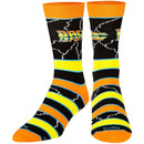 Back to the Future "Stripes" Men's Crew Folded Socks (Size 8-12) Socks Back to the Future™ 