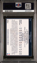 2009 Topps #321 Stephen Curry Signed Card Auto 10 PSA 8 Slabbed GS Warriors