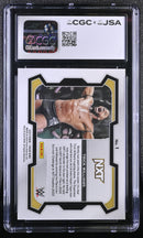 Trick Williams 2024 Panini Prizm WWE #1 Signed Card CGC Authentic JSA Auto Auth