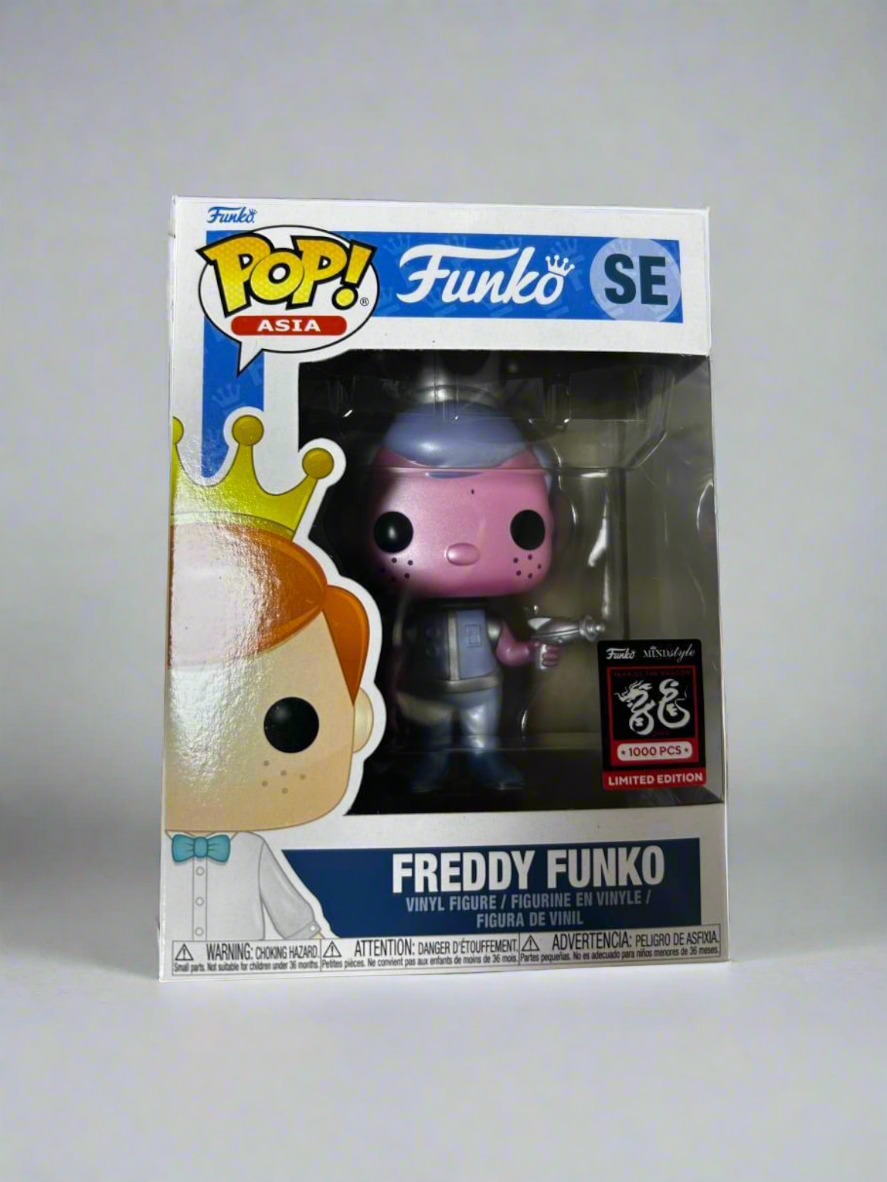 [UNRELEASED & DISCONTINUED] Pop! Asia (Mindstyle Mission Control) - LE1000 Freddy Funko as MMC Pilot with Pop Armor Included