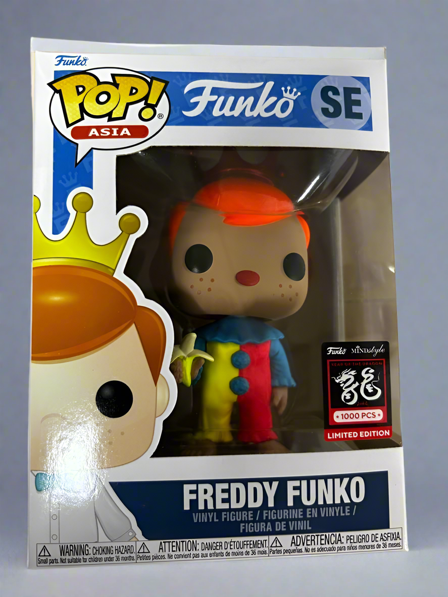 [UNRELEASED & DISCONTINUED] Pop! Asia (Ron English) - LE1000 Freddy Funko as Monkey Shriner with Pop Armor Included