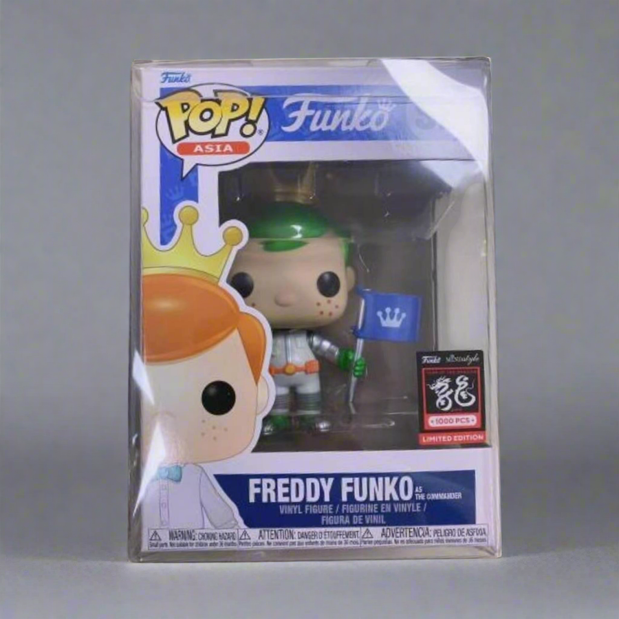 [UNRELEASED & DISCONTINUED] Pop! Asia (Mindstyle Mission Control) - LE1000 Freddy Funko as The Commander with Pop Armor Included