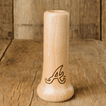 Atlanta Braves Wooden Bat Handle Knob Shot