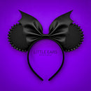 Bat Bow Spikes Mickey Ears