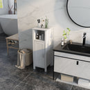 Bathroom Storage Organizer with 2-Tier Cabinet
